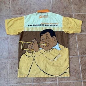 Platinum Fubu X Fat Albert button up